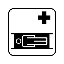 pictogram / piktogram - Båre