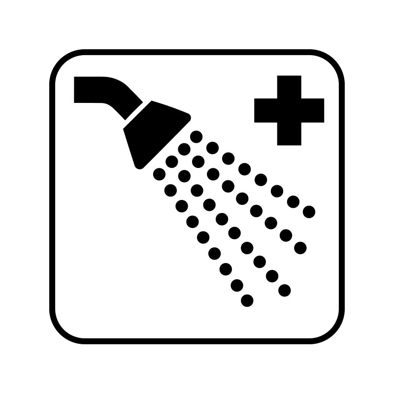 pictogram / piktogram - Nødbruser