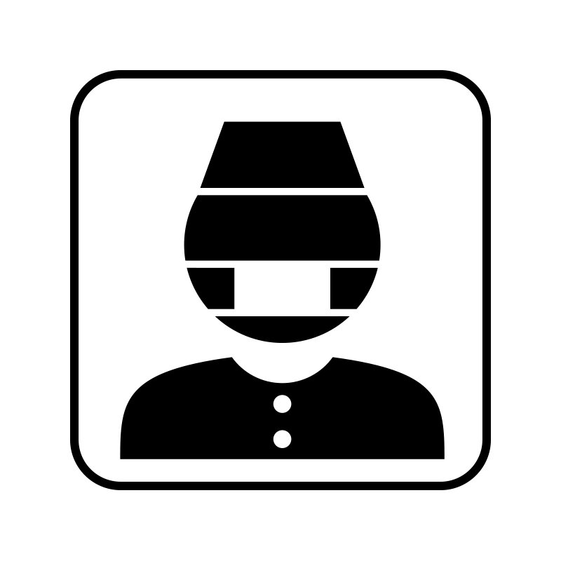 pictogram / piktogram - Læge / Operationsstue