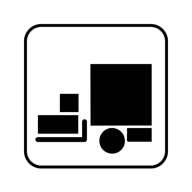pictogram / piktogram - Gods / Fragt