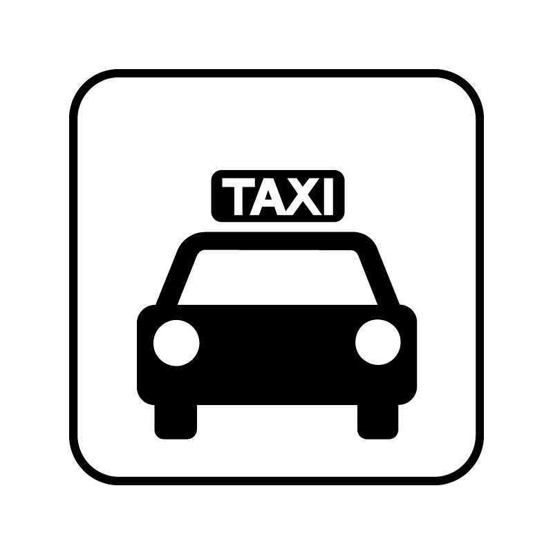 pictogram / piktogram - Taxi
