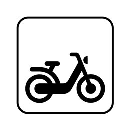 pictogram / piktogram - Knallert