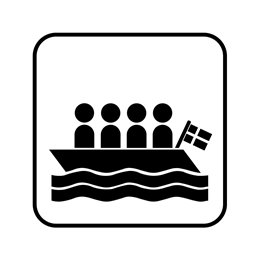 pictogram / piktogram - Bådfart