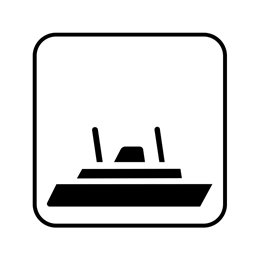 pictogram / piktogram - Færge