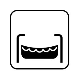 pictogram / piktogram - Redningsbåd