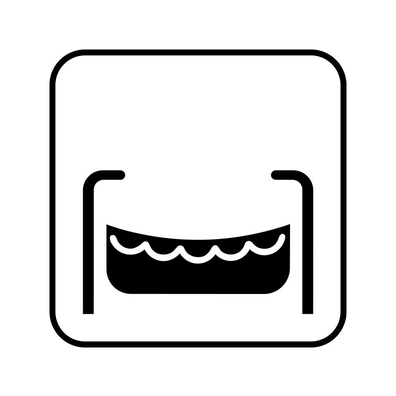 pictogram / piktogram - Redningsbåd