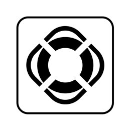 pictogram / piktogram - Redningskrans
