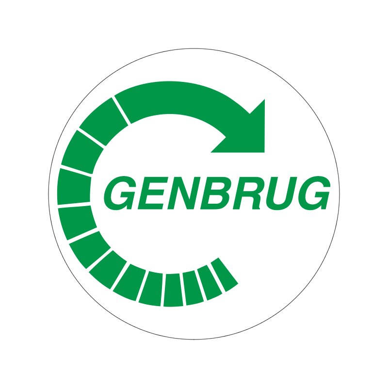 pictogram / piktogram - Genbrug genbrug