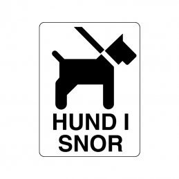 hund i snor