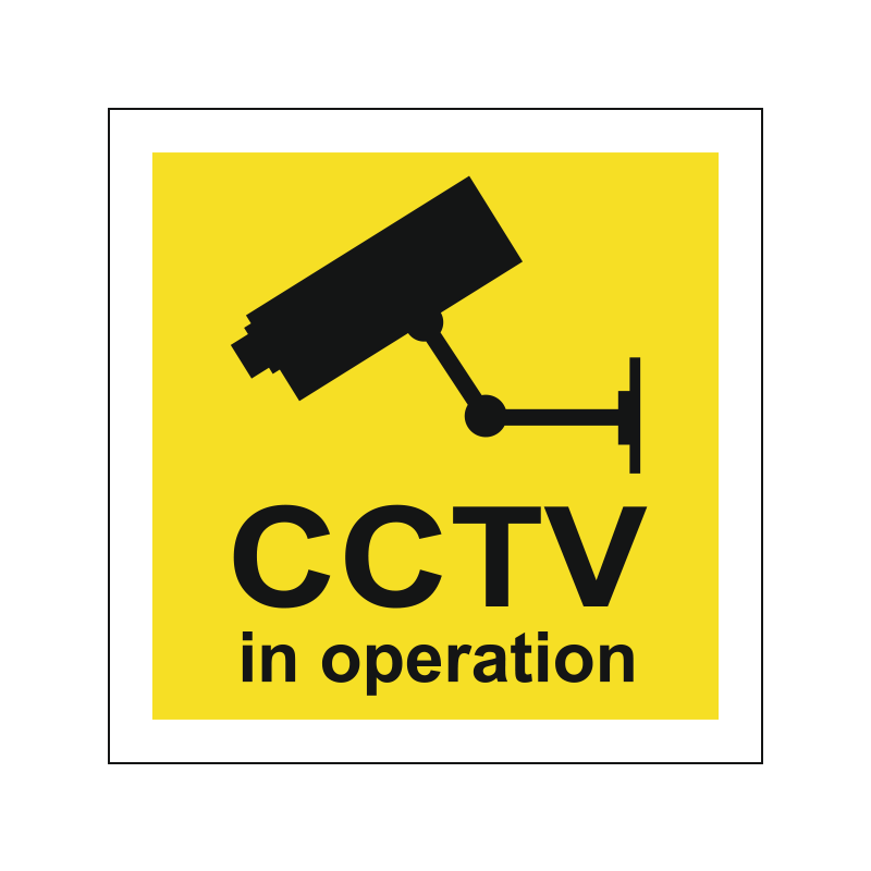 CCTV in operation