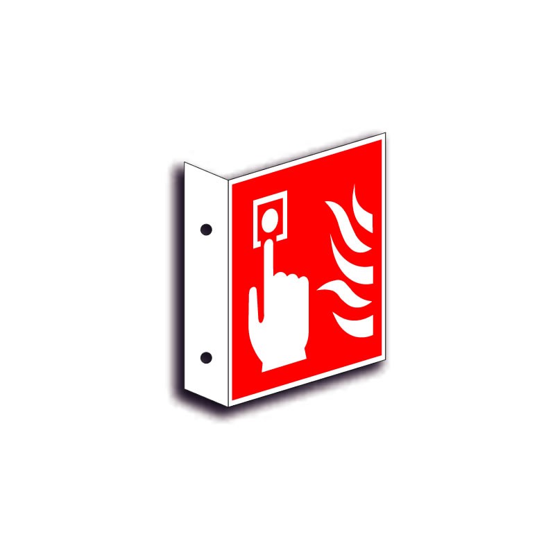 Brandalarm faneskilt