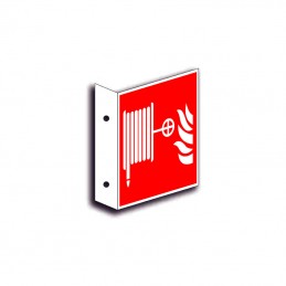 Brandslange faneskilt