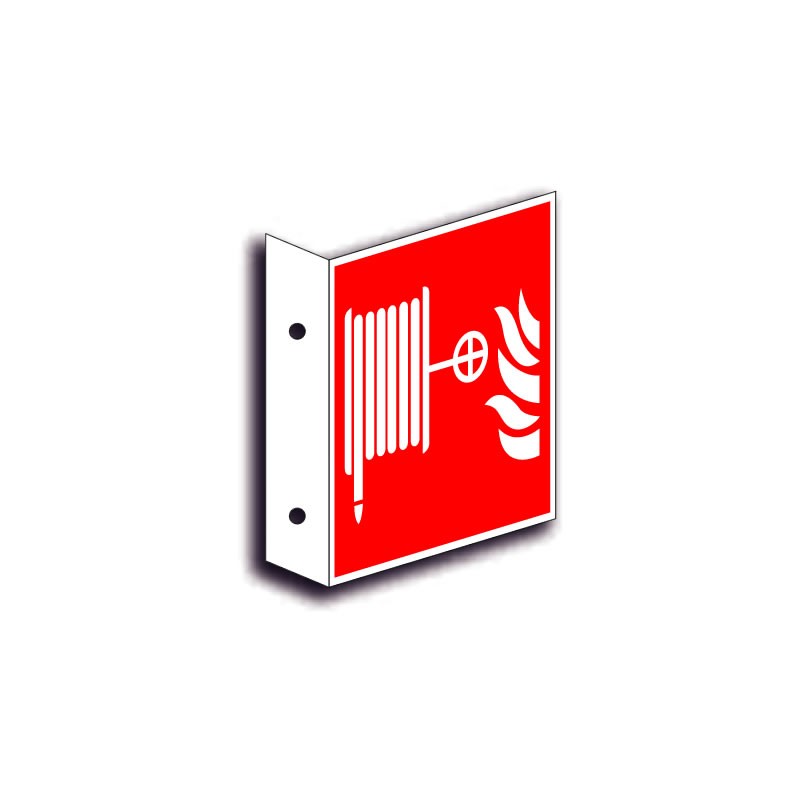 Brandslange faneskilt