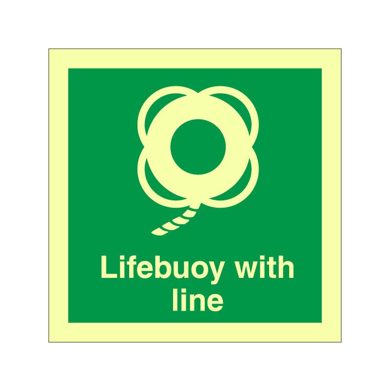 imo Lifebuoy with line