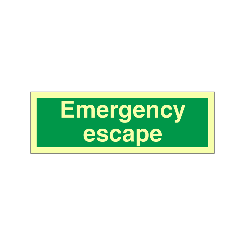 imo emergency escape