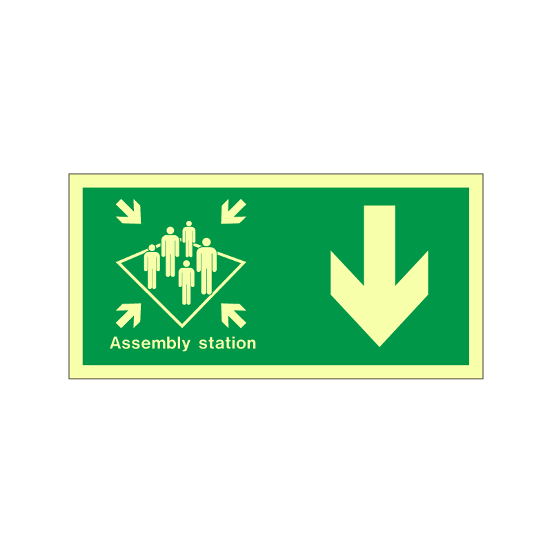 imo Assembly station with arrow
