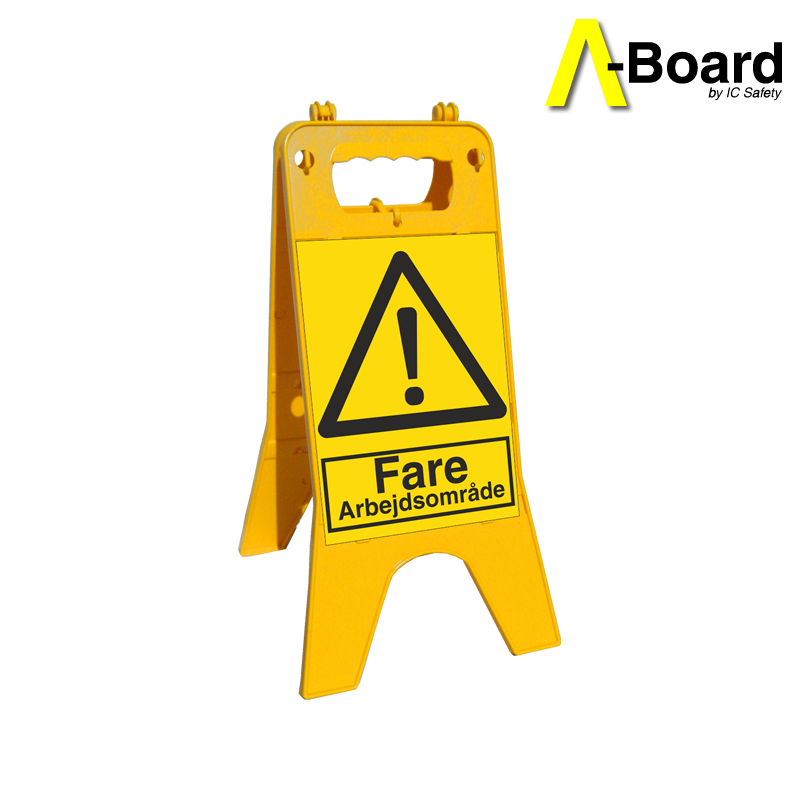 a-board fare arbejdsområde