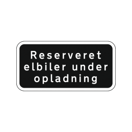 reserveret elbiler under opladning
