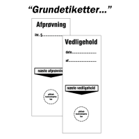 Grundetiketter